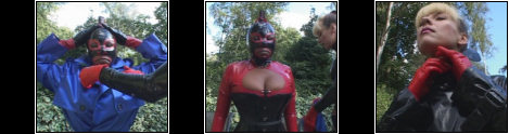 Female Domination Movies - Mistresses Rubber Mackintosh Slave