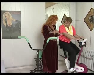 Horny Granny By Her Fitness Coach