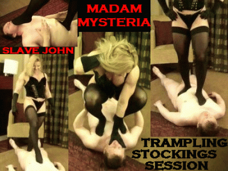 Madam Mysteria - Trampling Stockings Session